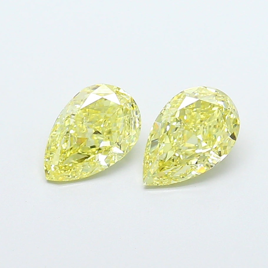 1.06ct Pear VVS2 Lab Created Diamond