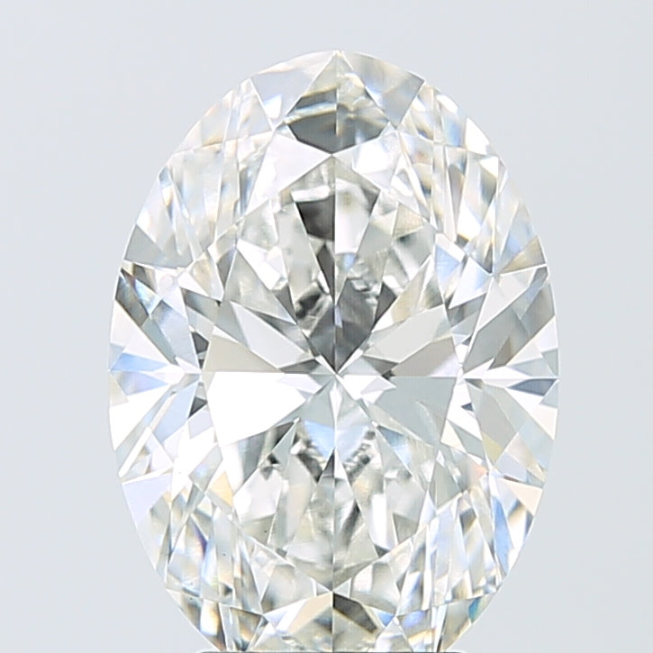 4.03ct Oval F VS1 Lab Created Diamond