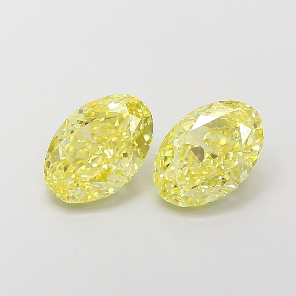 1.53ct Oval VVS2 Lab Created Diamond