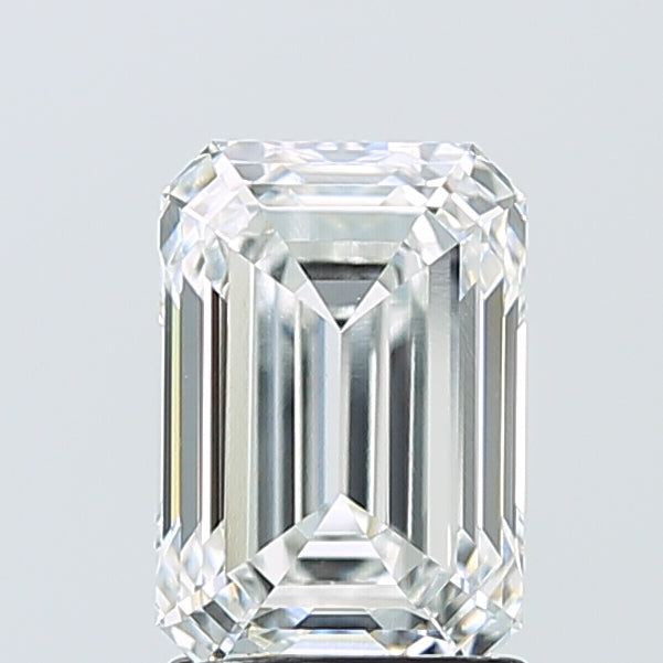 2.05ct Emerald E VVS2 Lab Created Diamond