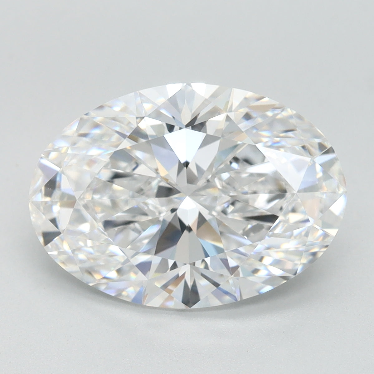 3.33ct Oval D VVS1 Lab Created Diamond