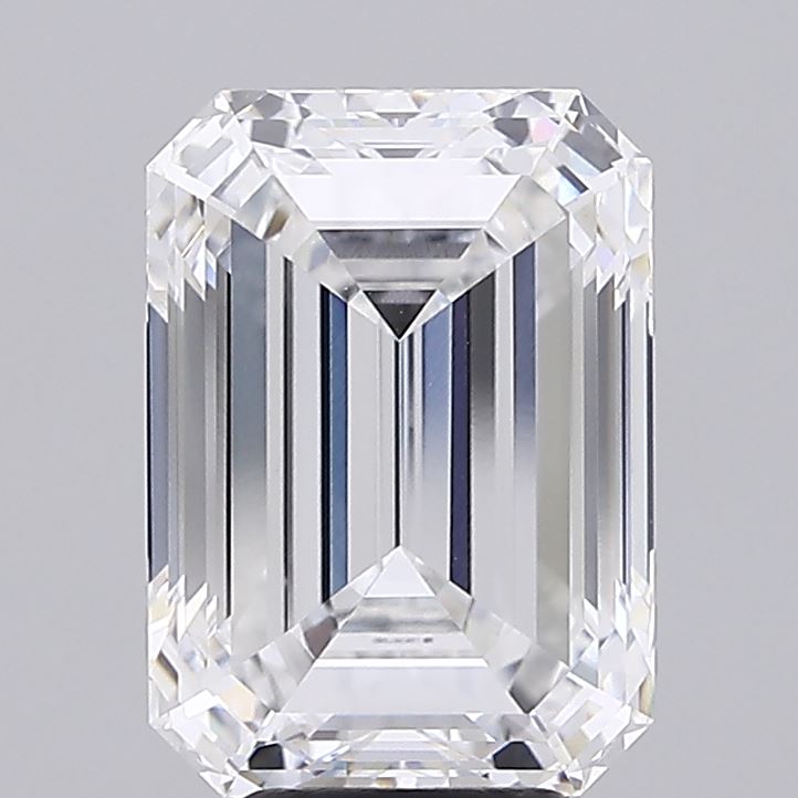 6.05ct Emerald D VVS2 Lab Created Diamond