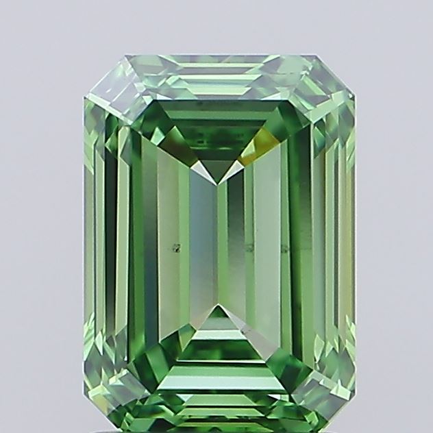 2ct Emerald VS2 Lab Created Diamond