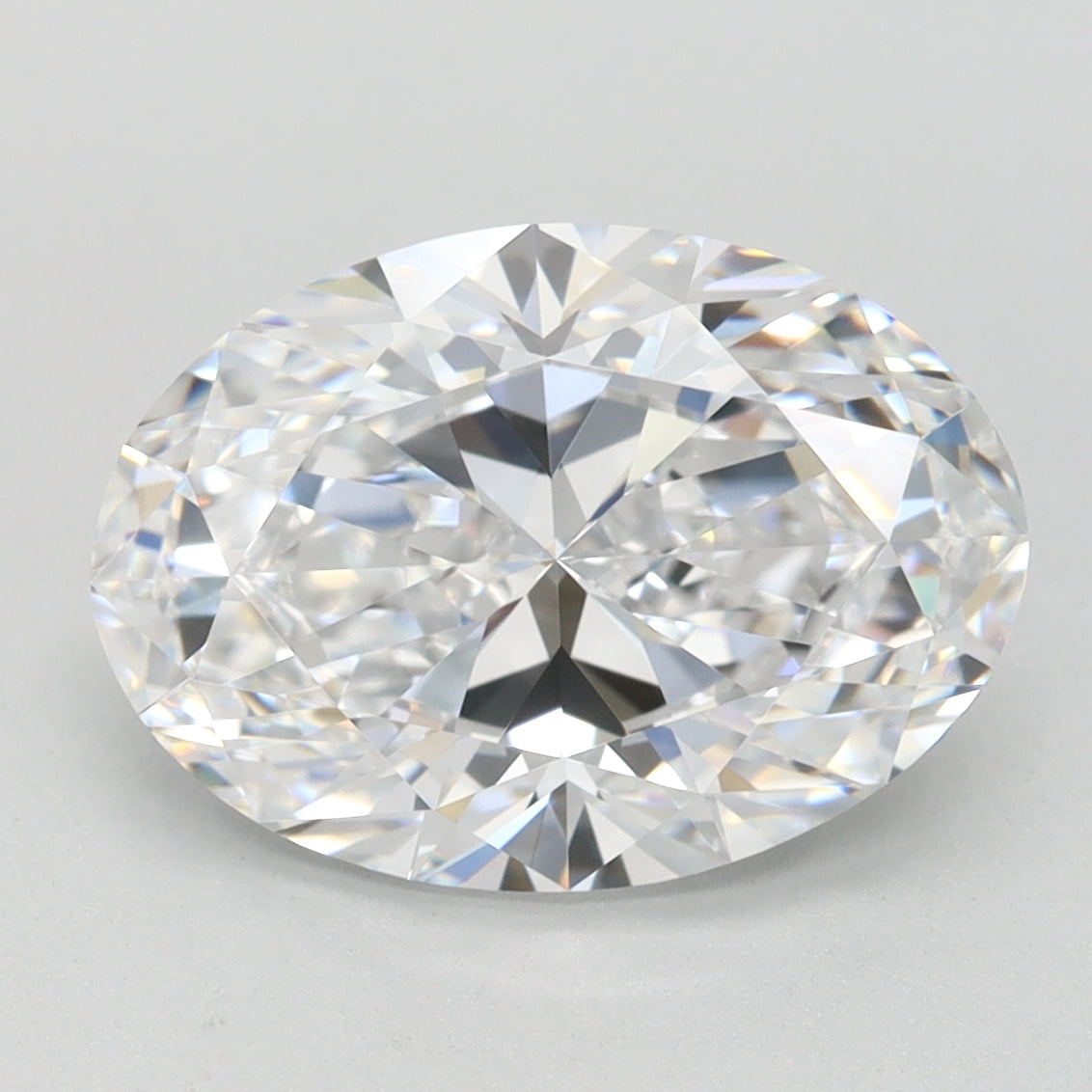 3.03ct Oval D IF Lab Created Diamond