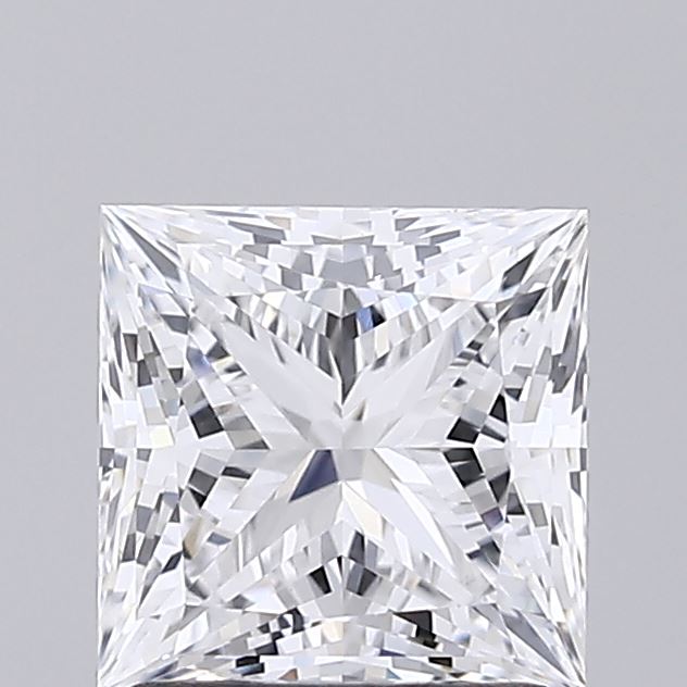 1.53ct Princess D VVS2 Lab Created Diamond