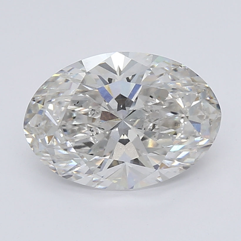 2.78ct Oval H VS2 Lab Created Diamond