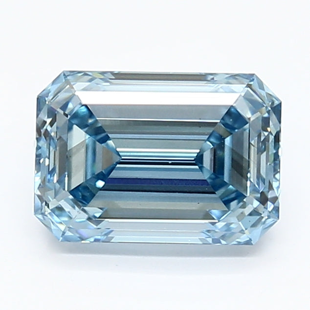 2.14ct Emerald VS2 Lab Created Diamond