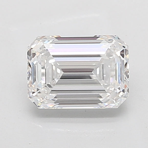 2.57ct Emerald D VVS1 Lab Created Diamond