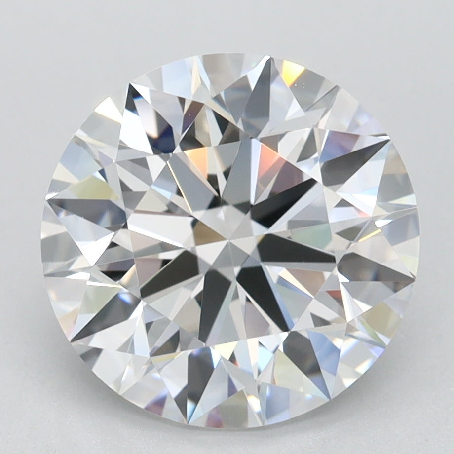 2.76ct Round D VVS1 Lab Created Diamond