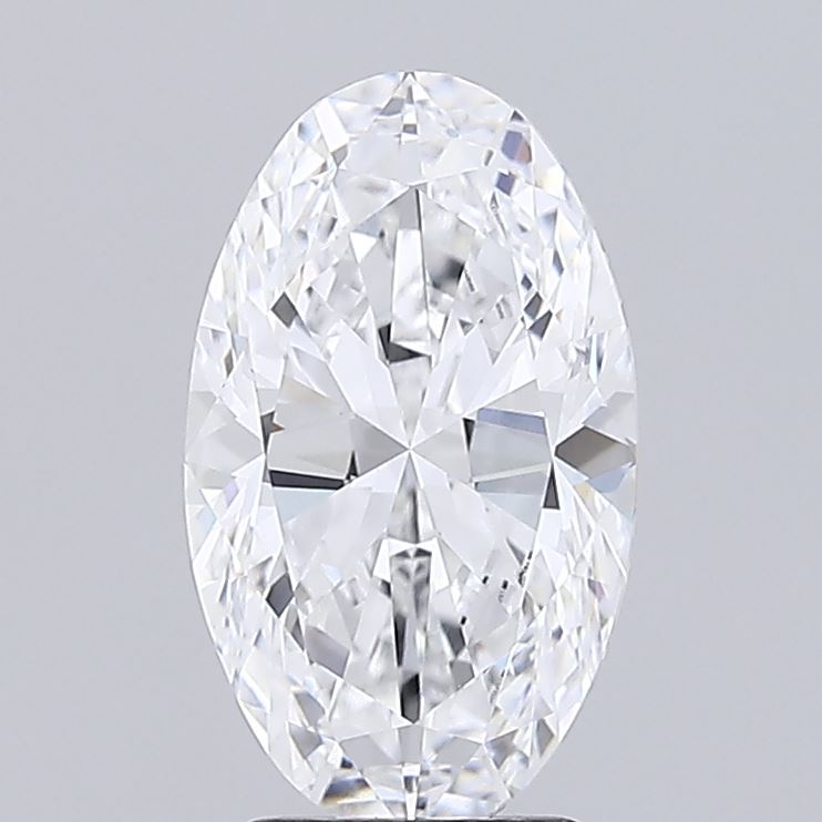 3.01ct Oval D IF Lab Created Diamond