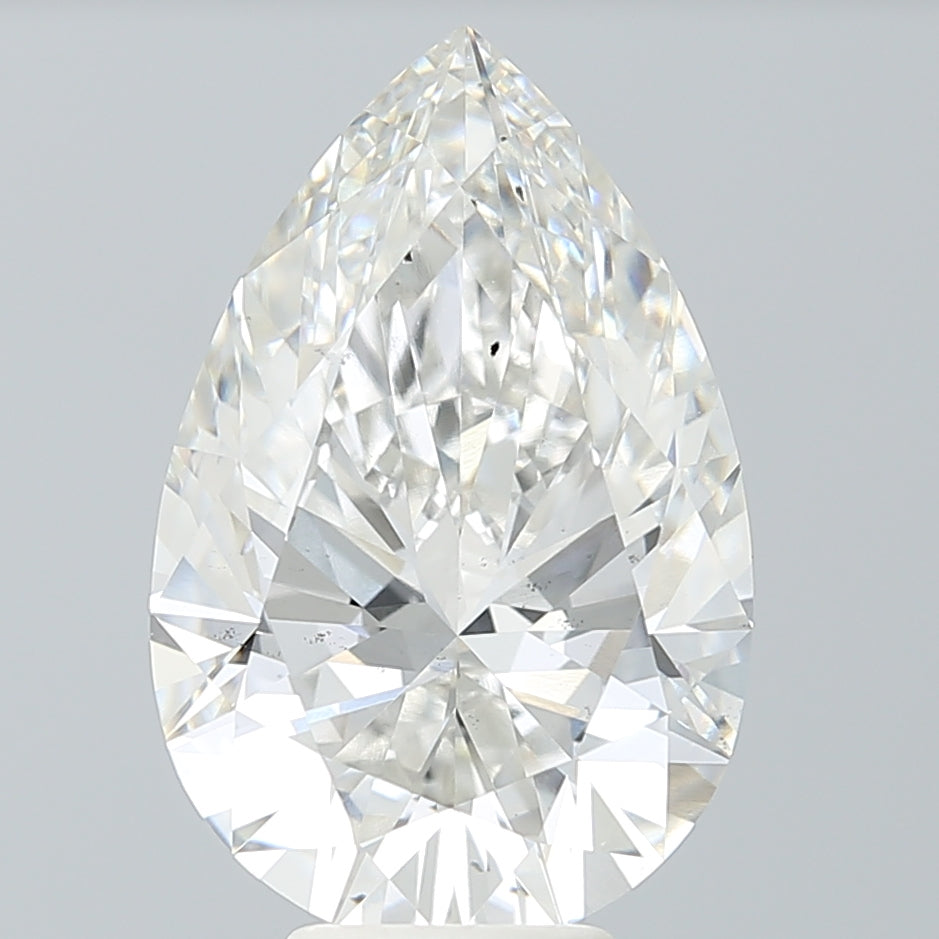 6.7ct Pear G VS2 Lab Created Diamond
