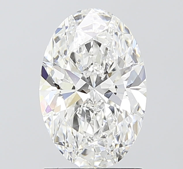 1.59ct Oval E VVS2 Lab Created Diamond