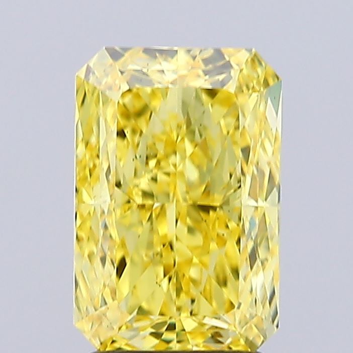 2.55ct Radiant VS2 Lab Created Diamond