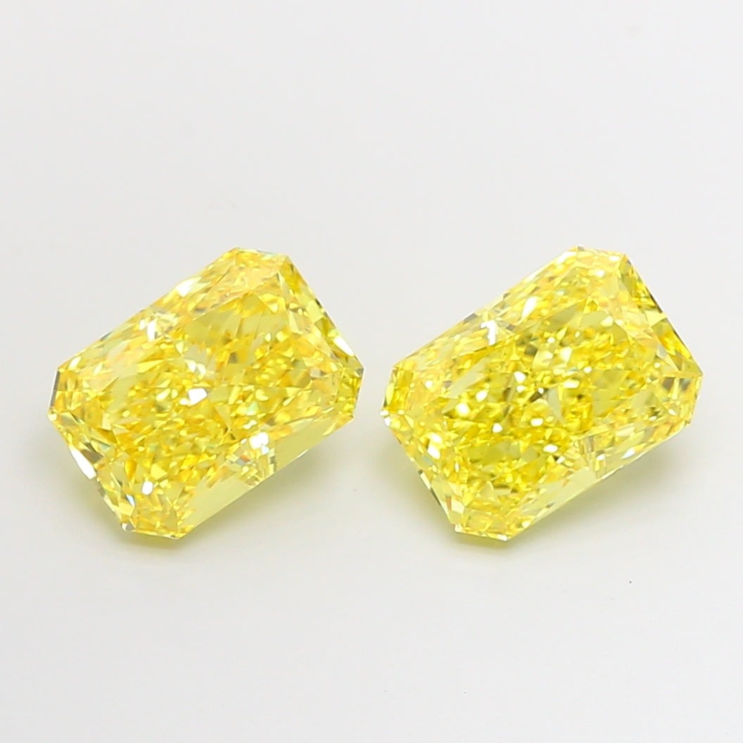 4.02ct Radiant VS2 Lab Created Diamond