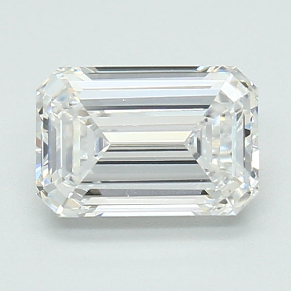 1.06ct Emerald E IF Lab Created Diamond