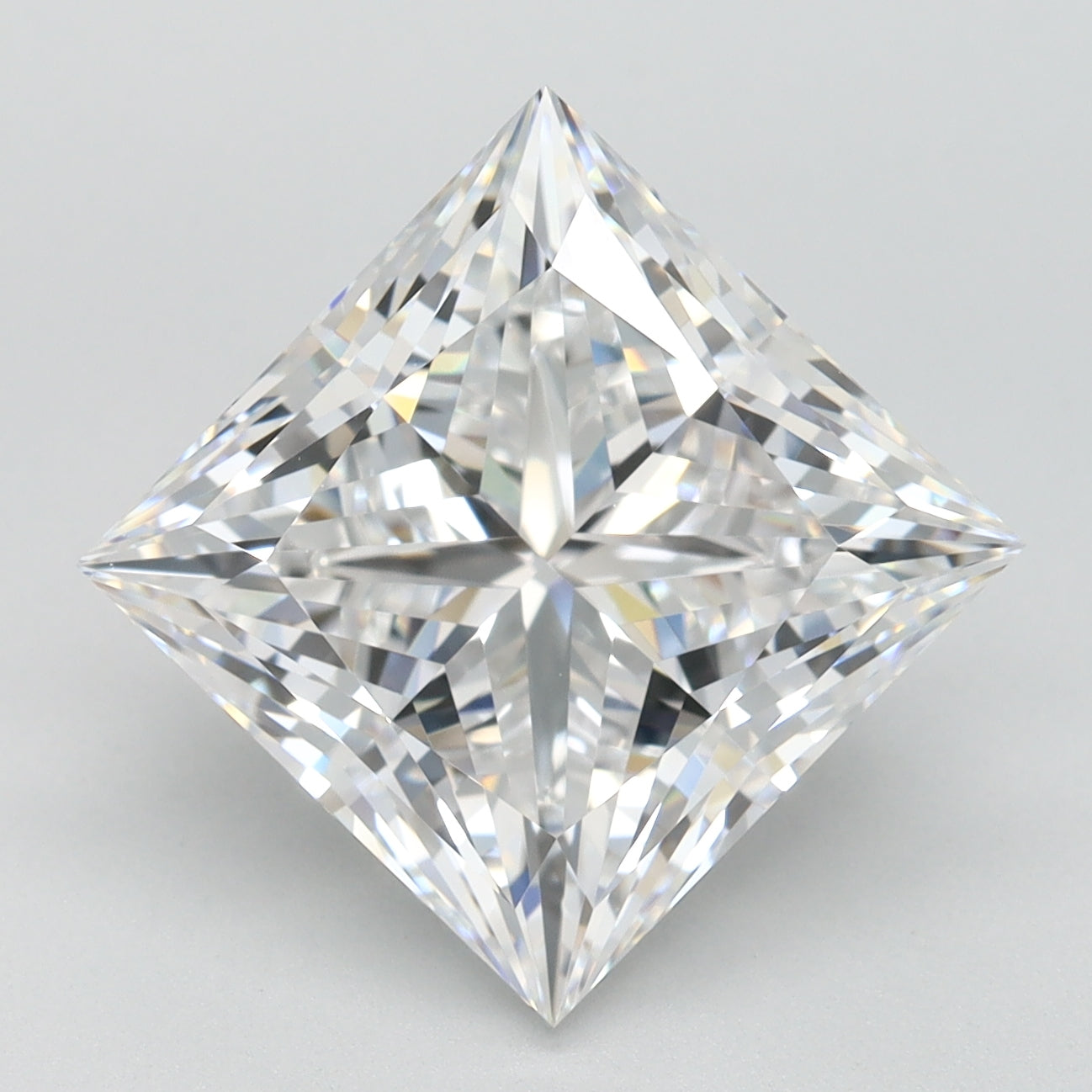 5.21ct Princess D VVS1 Lab Created Diamond