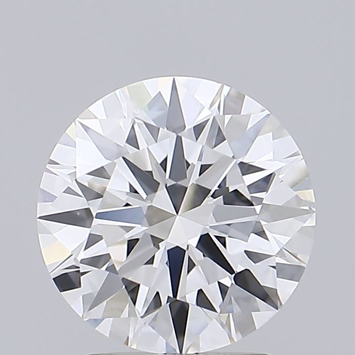 2.2ct Round D VVS2 Lab Created Diamond