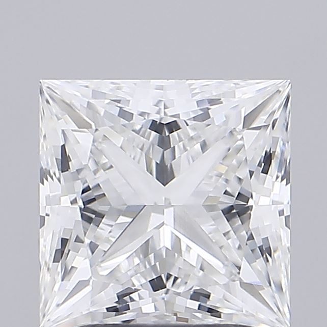 2.07ct Princess E VVS2 Lab Created Diamond