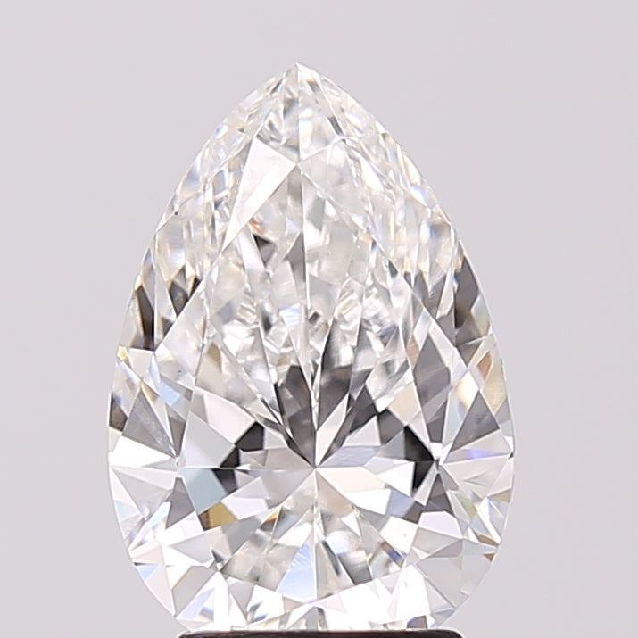 3.01ct Pear E VS1 Lab Created Diamond