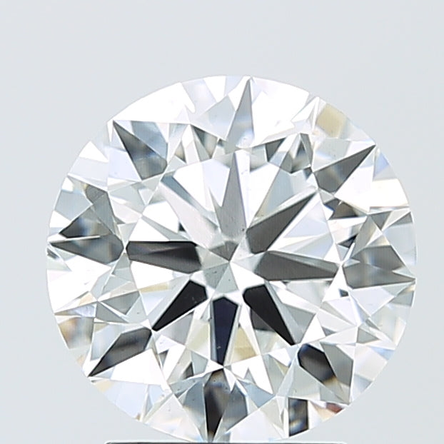 3.02ct Round D VS2 Lab Created Diamond