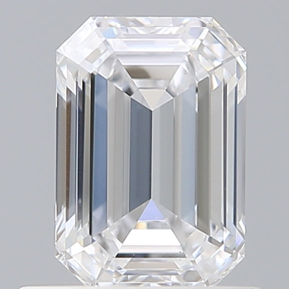 0.91ct Emerald D VS2 Lab Created Diamond