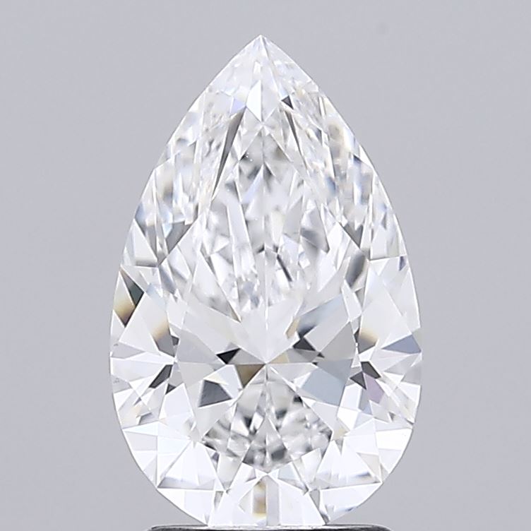 2.23ct Pear E VVS2 Lab Created Diamond
