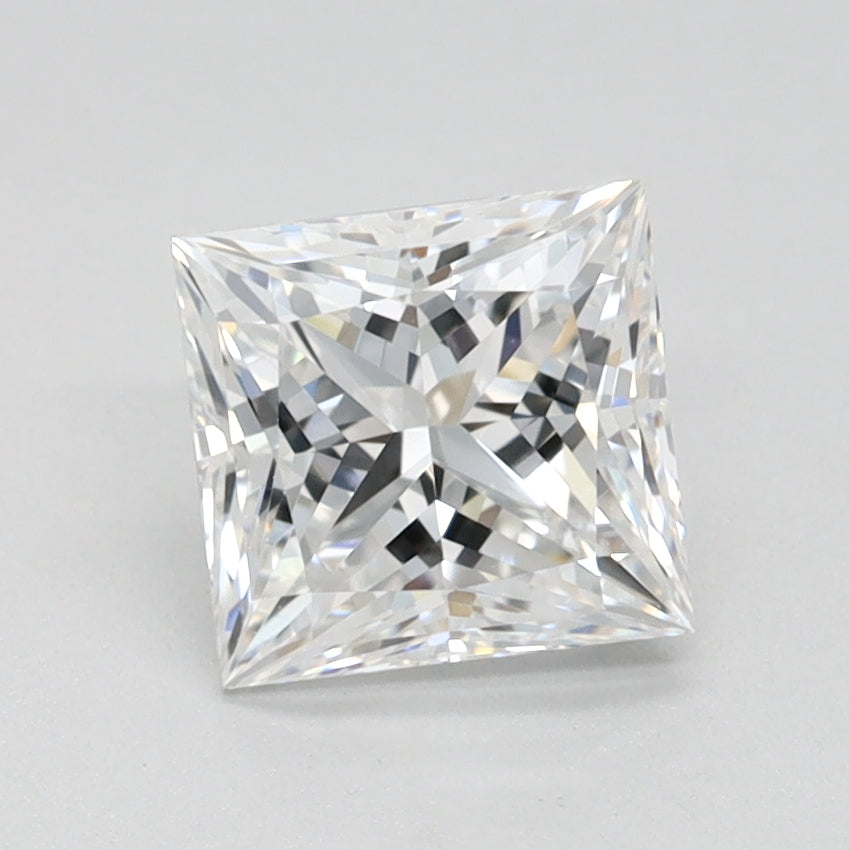 1.04ct Princess D IF Lab Created Diamond