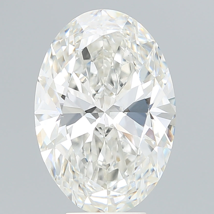 6.13ct Oval G VS1 Lab Created Diamond