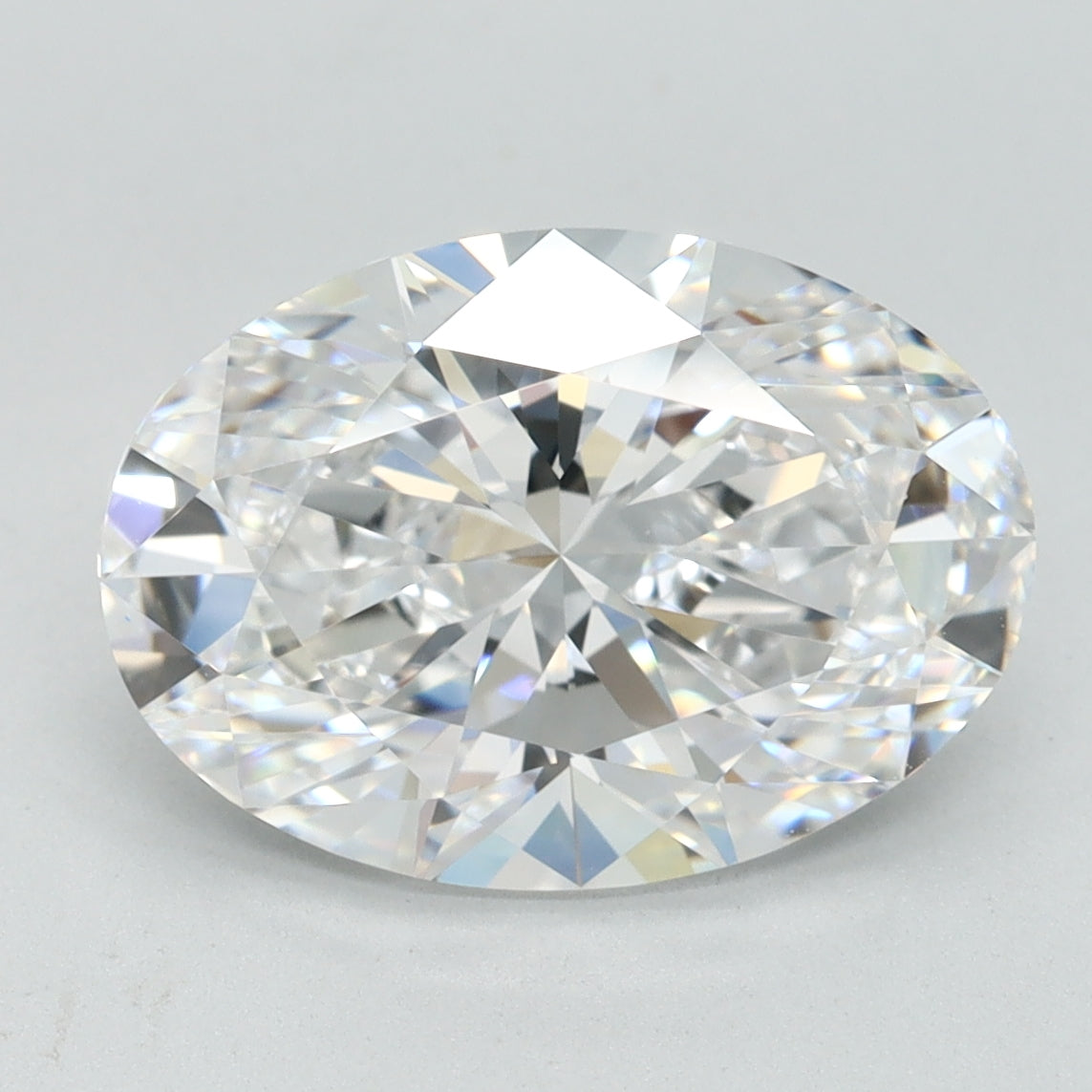 3.22ct Oval D IF Lab Created Diamond
