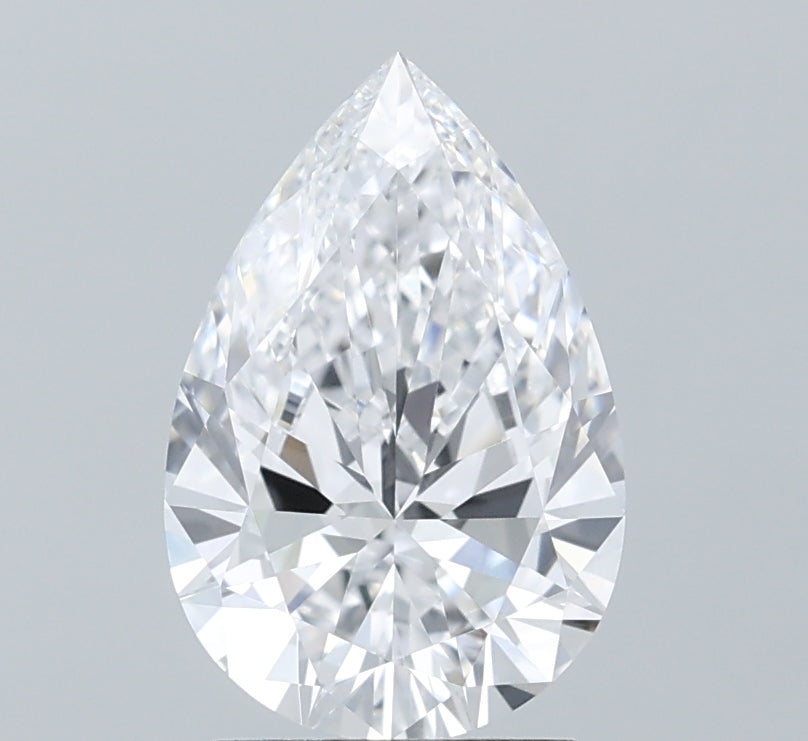 2.01ct Pear D IF Lab Created Diamond