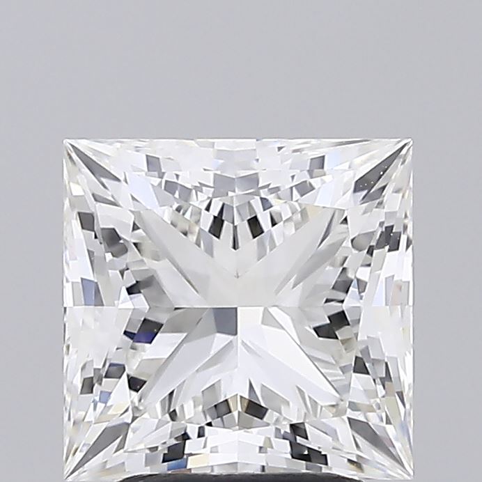 3.03ct Princess F VVS2 Lab Created Diamond