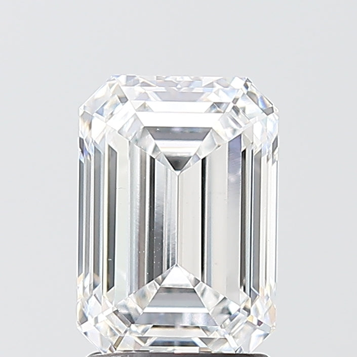 2.08ct Emerald E VVS2 Lab Created Diamond
