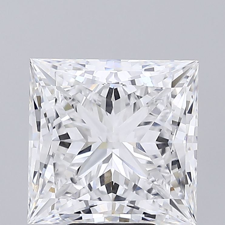 6.51ct Princess E VVS2 Lab Created Diamond