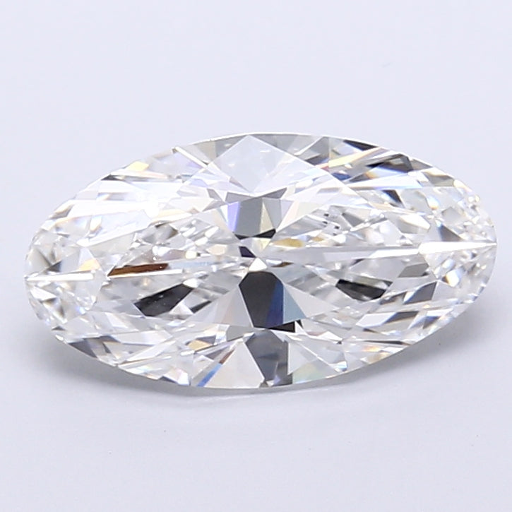 3.97ct Oval D VVS2 Lab Created Diamond