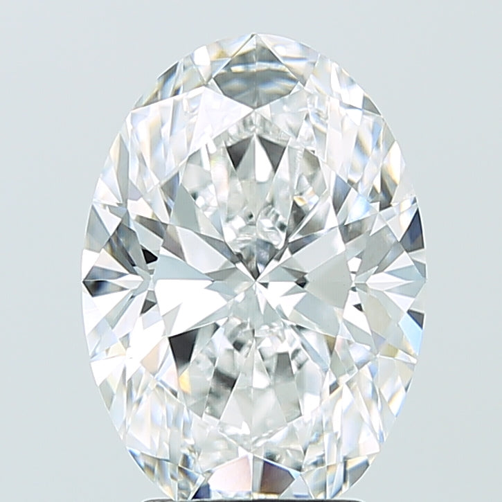 4.04ct Oval D VVS2 Lab Created Diamond