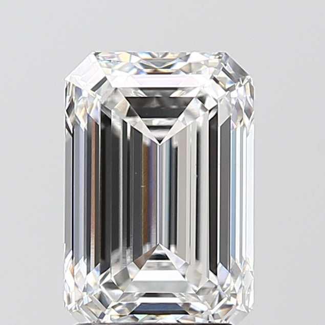 3.01ct Emerald E VVS2 Lab Created Diamond