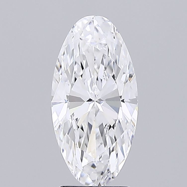 3.06ct Oval D VVS1 Lab Created Diamond
