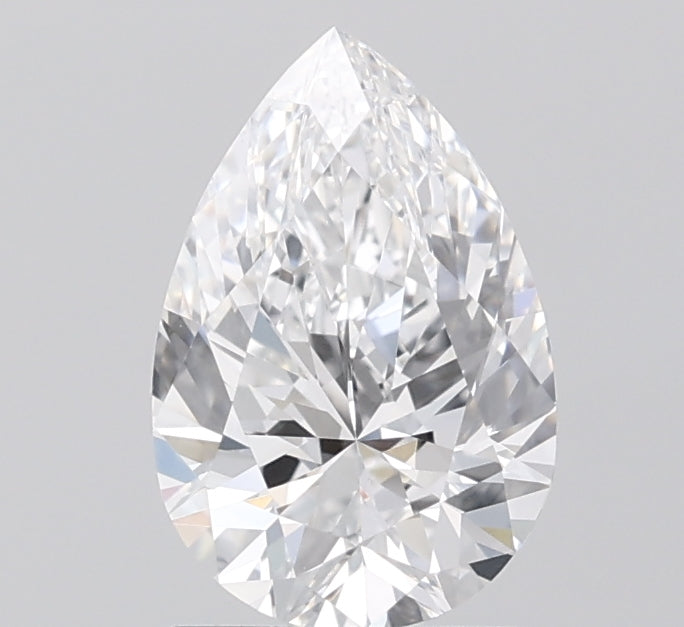 1.5ct Pear D VVS2 Lab Created Diamond