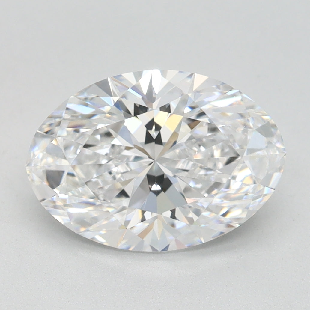 2.04ct Oval D IF Lab Created Diamond