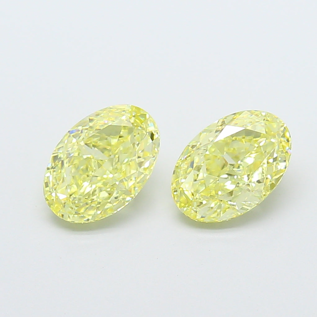 1.59ct Oval VVS2 Lab Created Diamond