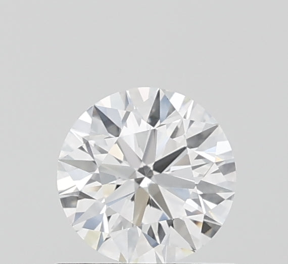 0.68ct Round D VVS2 Lab Created Diamond