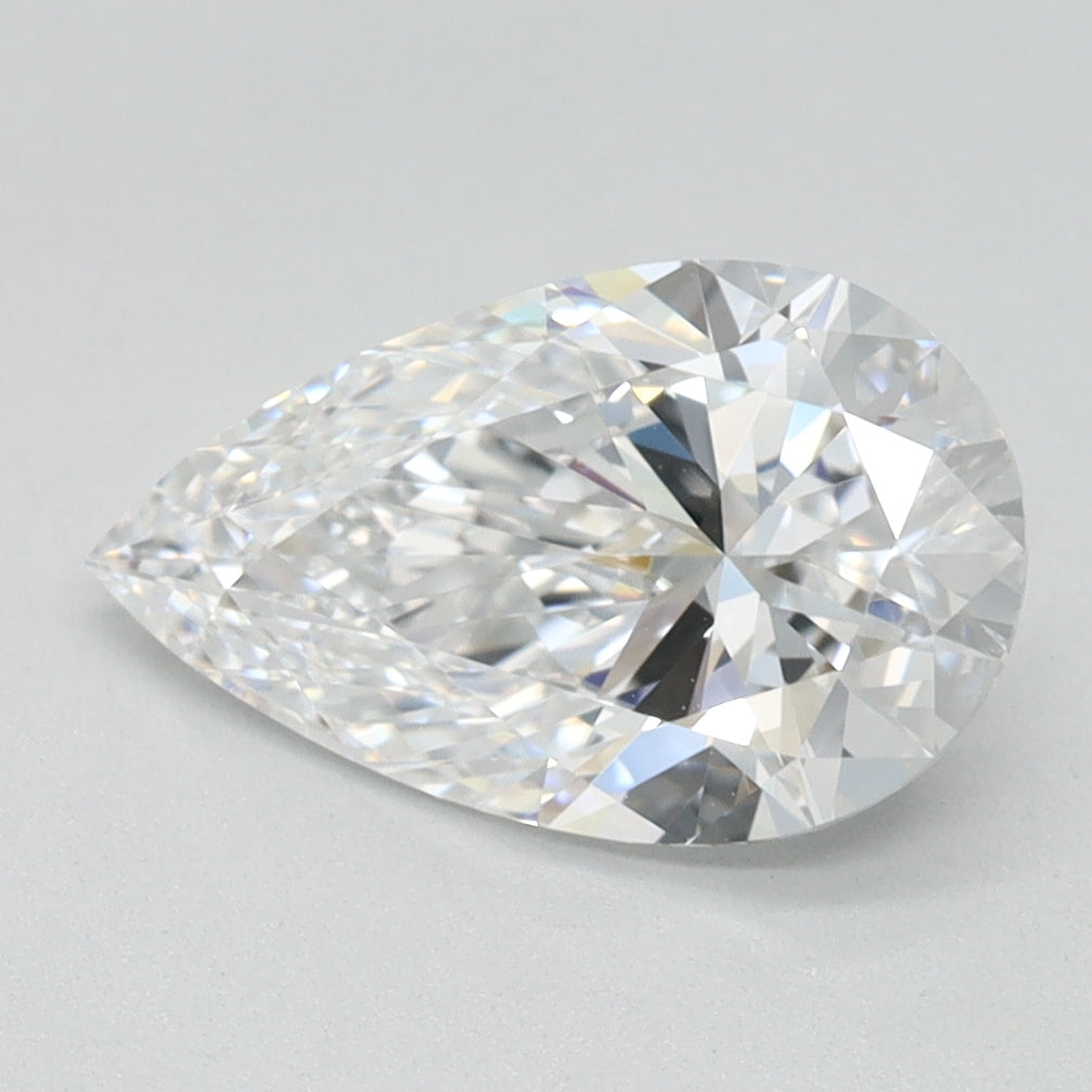 1.51ct Pear D IF Lab Created Diamond