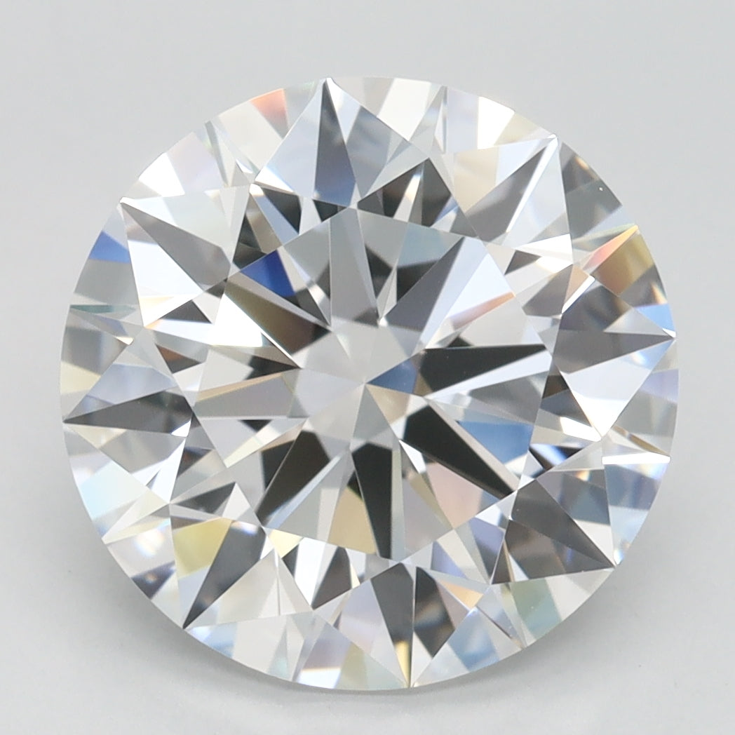 4.07ct Round D IF Lab Created Diamond