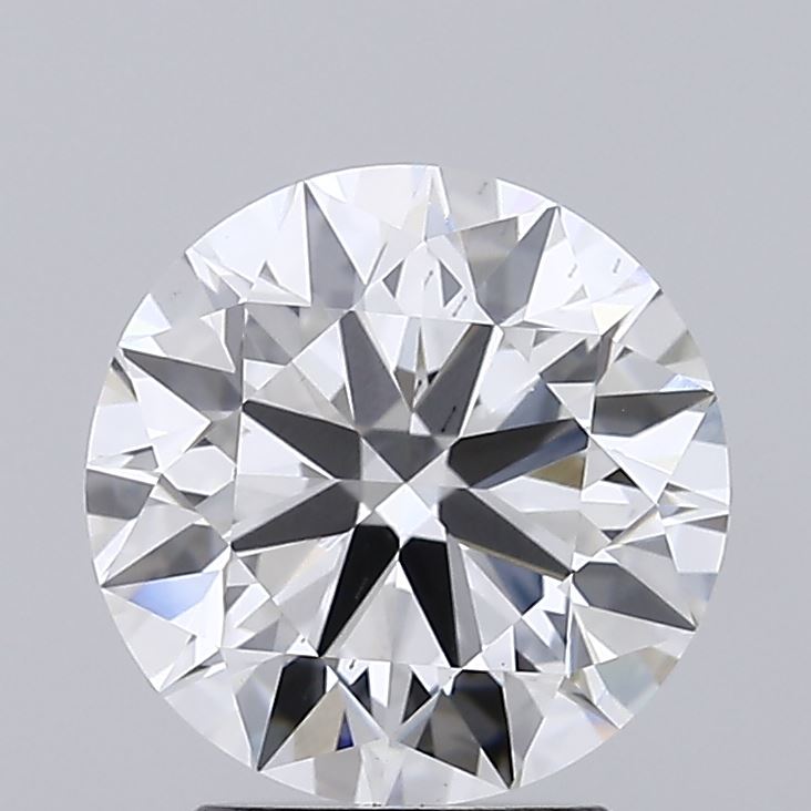 3.01ct Round F VS2 Lab Created Diamond