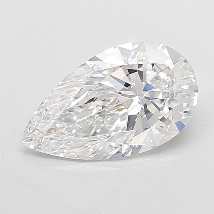 3.51ct Pear D IF Lab Created Diamond