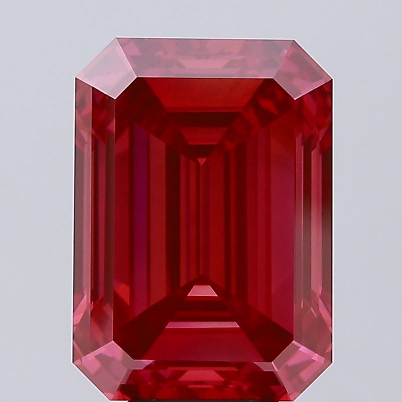 8.08ct Emerald VVS2 Lab Created Diamond