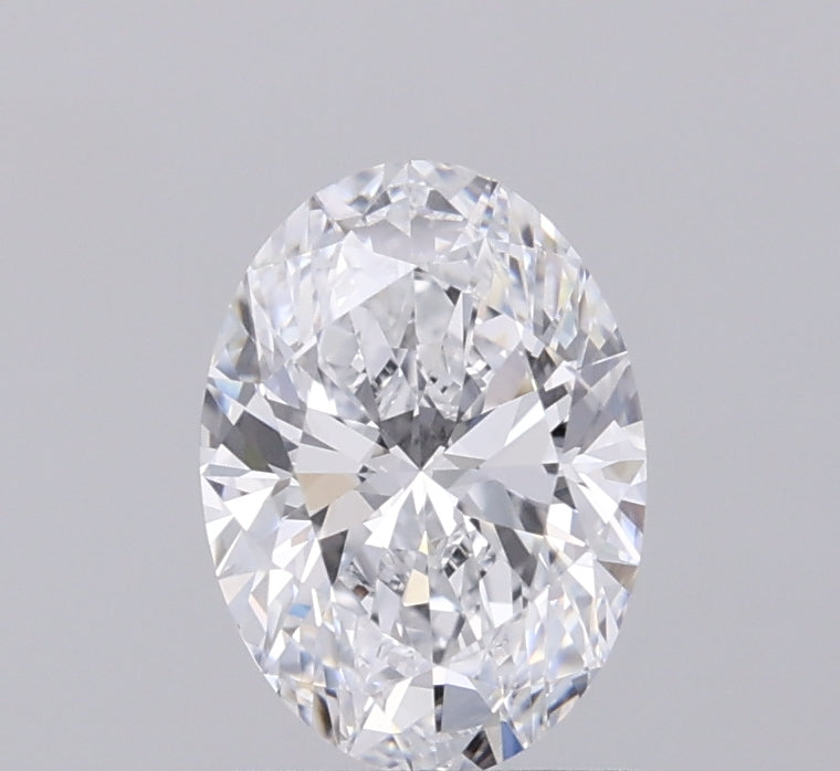 1.5ct Oval D VVS2 Lab Created Diamond