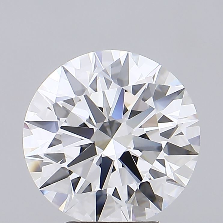 3.9ct Round D IF Lab Created Diamond