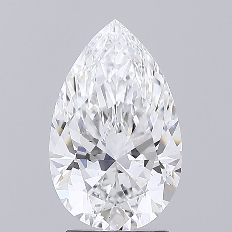 2.52ct Pear E VS1 Lab Created Diamond