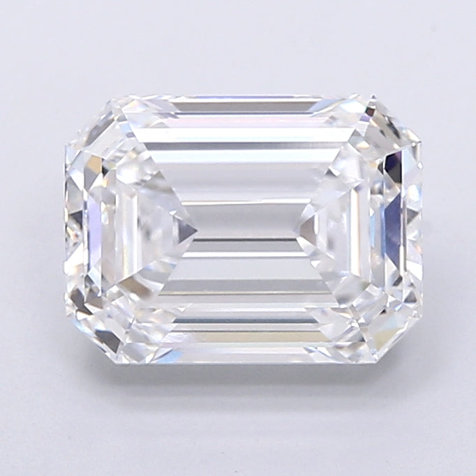 3.52ct Emerald D IF Lab Created Diamond